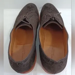 HIROSHI TSUBOUCHI mens shoes suede leather Brown lace-up size 9 MADE IN JAPAN Amazon.co.jp: Hiroshitsubuchi HTO-3007S Men main image 4